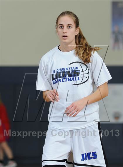 Thumbnail 1 in St. John's Christian Academy vs. James Island Christian photogallery.