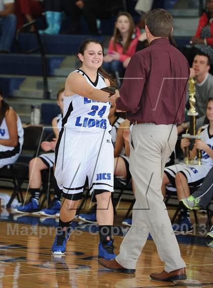 Thumbnail 3 in St. John's Christian Academy vs. James Island Christian photogallery.