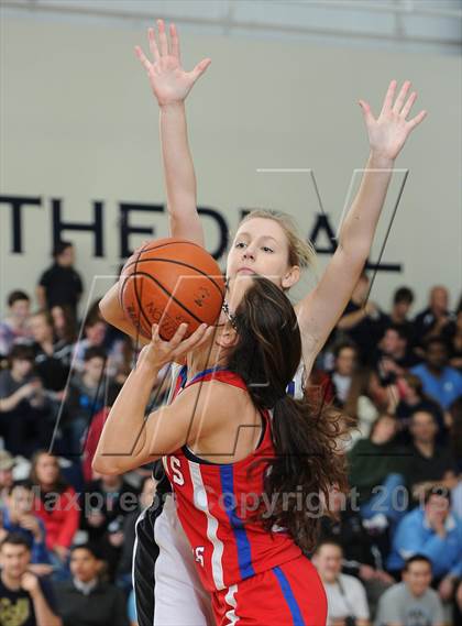 Thumbnail 1 in St. John's Christian Academy vs. James Island Christian photogallery.