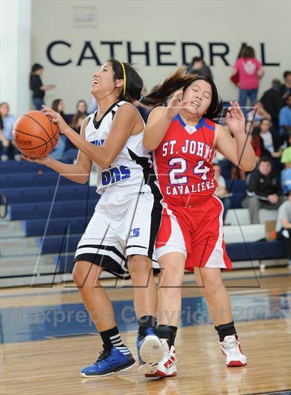 Thumbnail 3 in St. John's Christian Academy vs. James Island Christian photogallery.