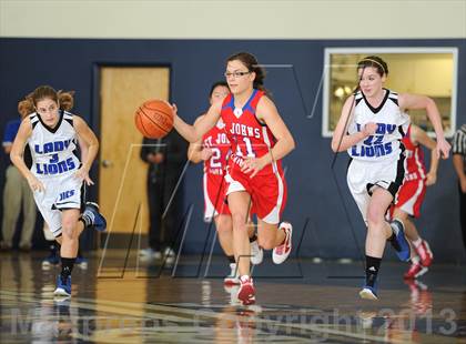 Thumbnail 2 in St. John's Christian Academy vs. James Island Christian photogallery.