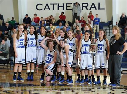 Thumbnail 2 in St. John's Christian Academy vs. James Island Christian photogallery.