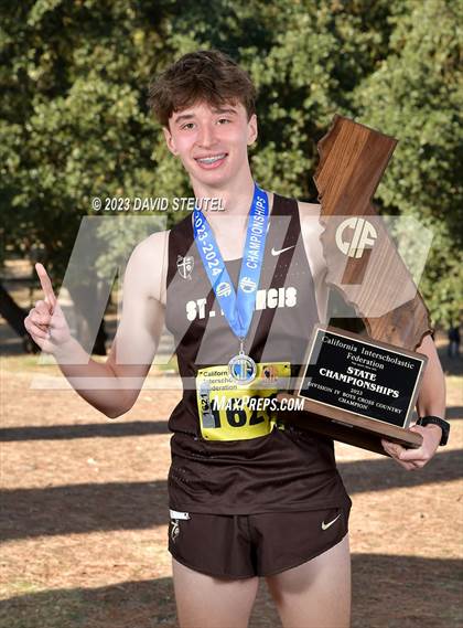 Thumbnail 3 in CIF State Cross Country Championships (Boys Awards) photogallery.
