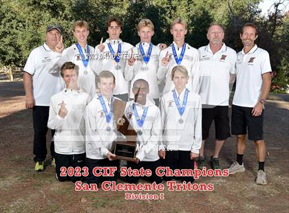 Thumbnail 2 in CIF State Cross Country Championships (Boys Awards) photogallery.