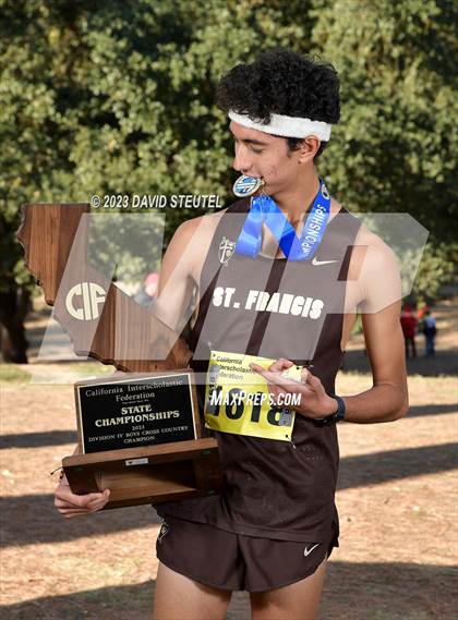 Thumbnail 2 in CIF State Cross Country Championships (Boys Awards) photogallery.