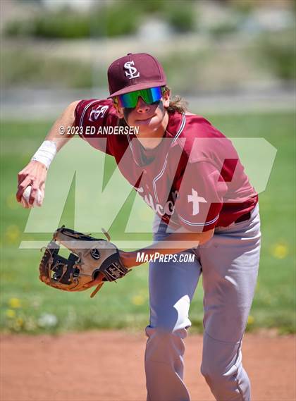 Thumbnail 2 in Wells vs. Sierra Lutheran (NIAA 1A Northern Region Playoff) photogallery.