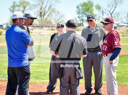 Thumbnail 1 in Wells vs. Sierra Lutheran (NIAA 1A Northern Region Playoff) photogallery.