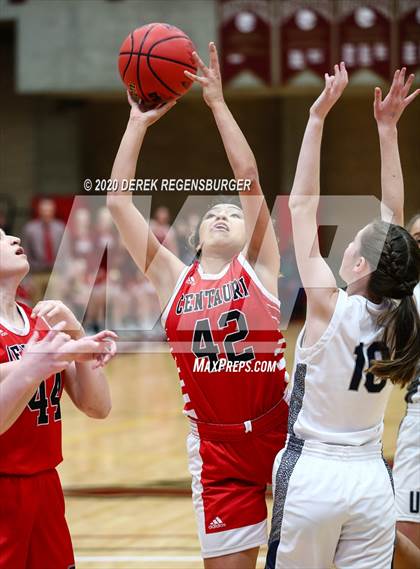 Thumbnail 1 in University vs Centauri (CHSAA 3A Great 8) photogallery.