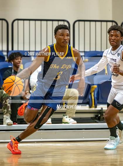 Thumbnail 2 in New Life Christian Academy vs. James Cardinal McGuigan (Veterans Showcase) photogallery.