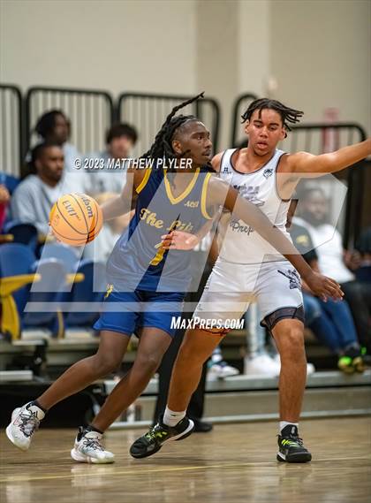 Thumbnail 1 in New Life Christian Academy vs. James Cardinal McGuigan (Veterans Showcase) photogallery.