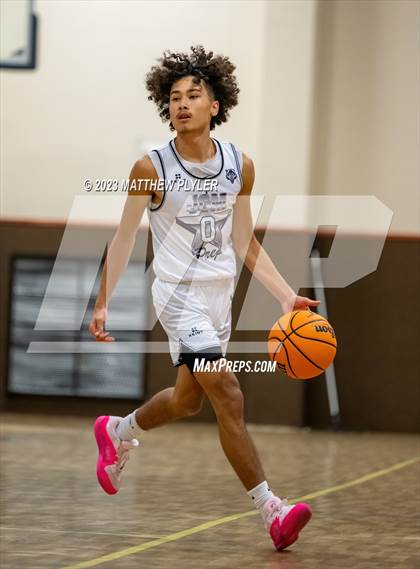 Thumbnail 2 in New Life Christian Academy vs. James Cardinal McGuigan (Veterans Showcase) photogallery.