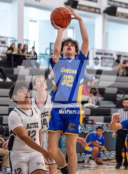Thumbnail 2 in Cottonwood Classical Prep vs. Aztec ( Al Armendariz Tournament at Capital ) photogallery.