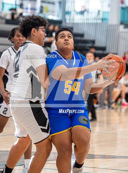 Thumbnail 3 in Cottonwood Classical Prep vs. Aztec ( Al Armendariz Tournament at Capital ) photogallery.