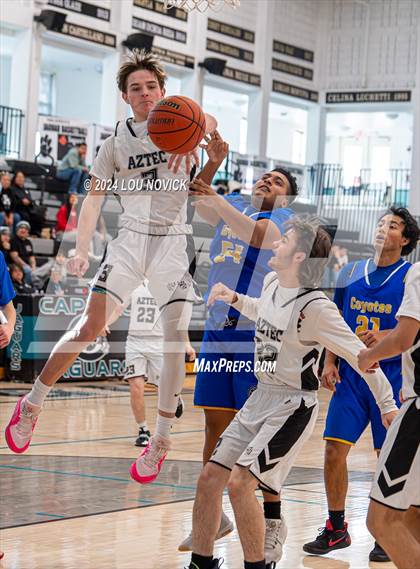 Thumbnail 3 in Cottonwood Classical Prep vs. Aztec ( Al Armendariz Tournament at Capital ) photogallery.
