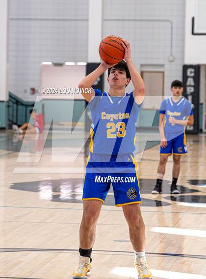 Thumbnail 2 in Cottonwood Classical Prep vs. Aztec ( Al Armendariz Tournament at Capital ) photogallery.