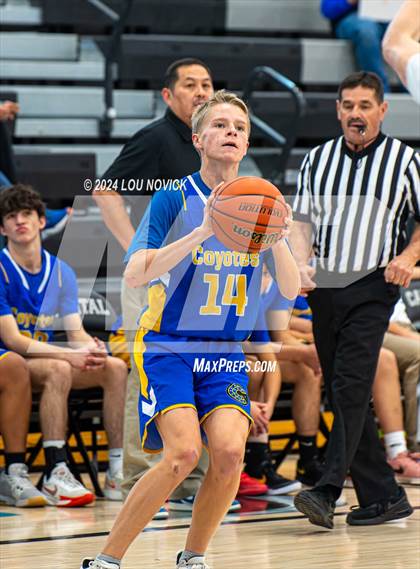 Thumbnail 3 in Cottonwood Classical Prep vs. Aztec ( Al Armendariz Tournament at Capital ) photogallery.