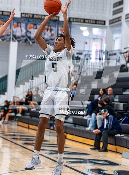 Thumbnail 2 in Cottonwood Classical Prep vs. Aztec ( Al Armendariz Tournament at Capital ) photogallery.