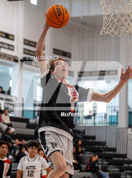 Thumbnail 3 in Cottonwood Classical Prep vs. Aztec ( Al Armendariz Tournament at Capital ) photogallery.