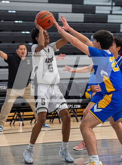 Thumbnail 2 in Cottonwood Classical Prep vs. Aztec ( Al Armendariz Tournament at Capital ) photogallery.