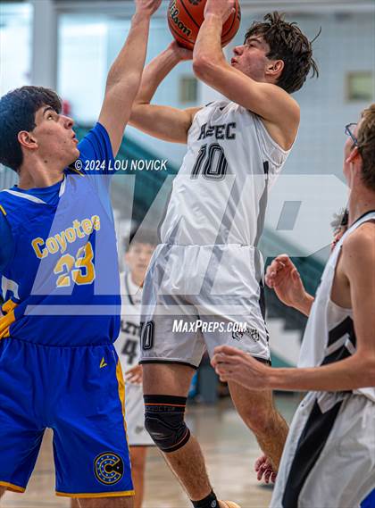 Thumbnail 1 in Cottonwood Classical Prep vs. Aztec ( Al Armendariz Tournament at Capital ) photogallery.