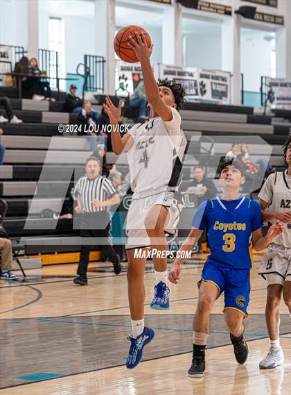 Thumbnail 3 in Cottonwood Classical Prep vs. Aztec ( Al Armendariz Tournament at Capital ) photogallery.