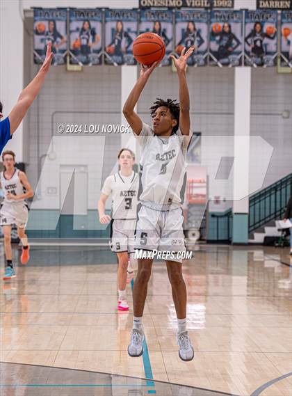 Thumbnail 1 in Cottonwood Classical Prep vs. Aztec ( Al Armendariz Tournament at Capital ) photogallery.