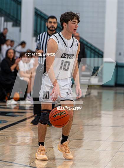 Thumbnail 2 in Cottonwood Classical Prep vs. Aztec ( Al Armendariz Tournament at Capital ) photogallery.