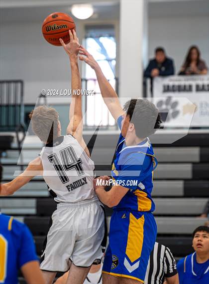 Thumbnail 2 in Cottonwood Classical Prep vs. Aztec ( Al Armendariz Tournament at Capital ) photogallery.