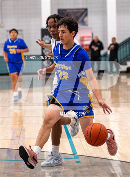 Thumbnail 2 in Cottonwood Classical Prep vs. Aztec ( Al Armendariz Tournament at Capital ) photogallery.