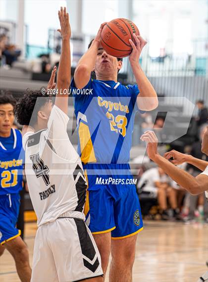 Thumbnail 3 in Cottonwood Classical Prep vs. Aztec ( Al Armendariz Tournament at Capital ) photogallery.