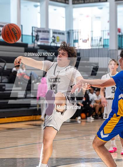 Thumbnail 3 in Cottonwood Classical Prep vs. Aztec ( Al Armendariz Tournament at Capital ) photogallery.