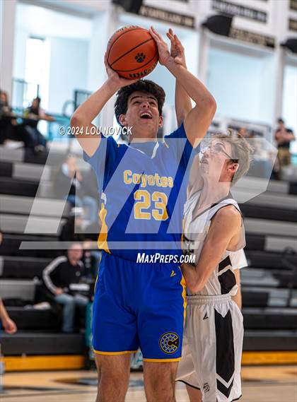 Thumbnail 3 in Cottonwood Classical Prep vs. Aztec ( Al Armendariz Tournament at Capital ) photogallery.