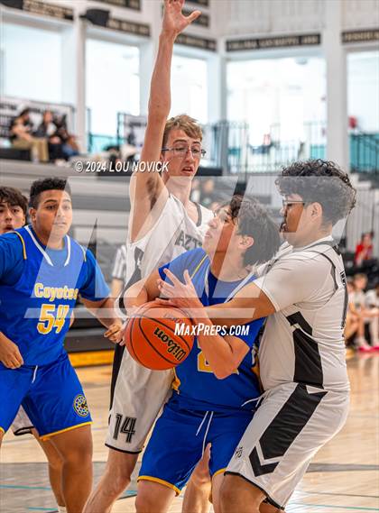 Thumbnail 3 in Cottonwood Classical Prep vs. Aztec ( Al Armendariz Tournament at Capital ) photogallery.