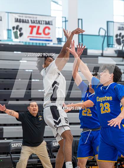 Thumbnail 1 in Cottonwood Classical Prep vs. Aztec ( Al Armendariz Tournament at Capital ) photogallery.