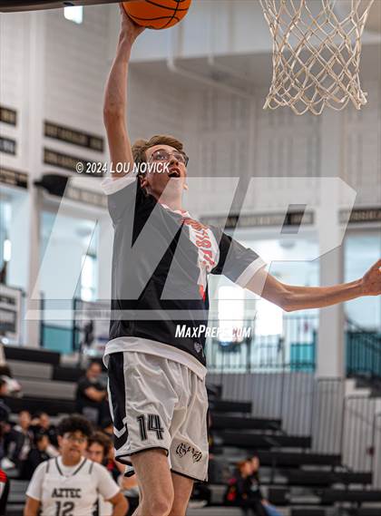 Thumbnail 1 in Cottonwood Classical Prep vs. Aztec ( Al Armendariz Tournament at Capital ) photogallery.