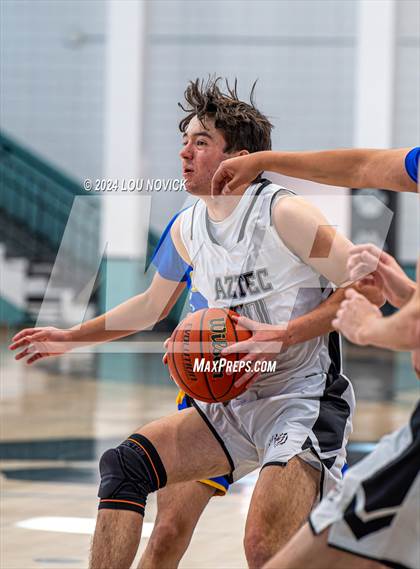 Thumbnail 2 in Cottonwood Classical Prep vs. Aztec ( Al Armendariz Tournament at Capital ) photogallery.