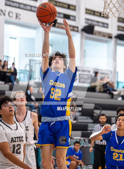 Thumbnail 3 in Cottonwood Classical Prep vs. Aztec ( Al Armendariz Tournament at Capital ) photogallery.