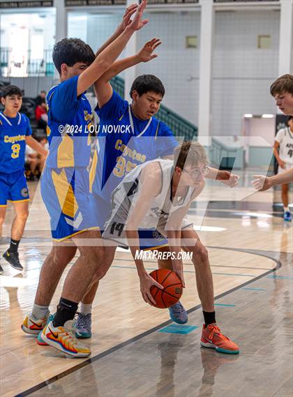 Thumbnail 3 in Cottonwood Classical Prep vs. Aztec ( Al Armendariz Tournament at Capital ) photogallery.