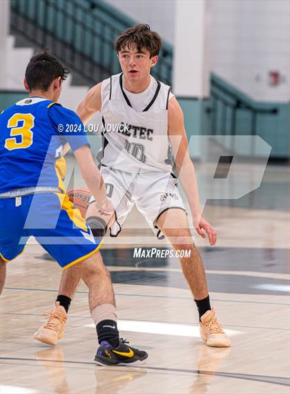 Thumbnail 2 in Cottonwood Classical Prep vs. Aztec ( Al Armendariz Tournament at Capital ) photogallery.