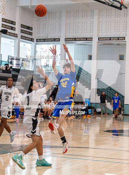 Thumbnail 3 in Cottonwood Classical Prep vs. Aztec ( Al Armendariz Tournament at Capital ) photogallery.