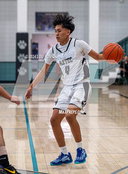 Thumbnail 3 in Cottonwood Classical Prep vs. Aztec ( Al Armendariz Tournament at Capital ) photogallery.