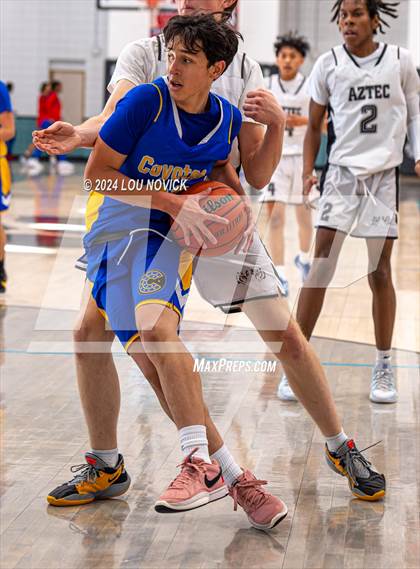 Thumbnail 1 in Cottonwood Classical Prep vs. Aztec ( Al Armendariz Tournament at Capital ) photogallery.