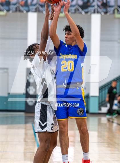 Thumbnail 3 in Cottonwood Classical Prep vs. Aztec ( Al Armendariz Tournament at Capital ) photogallery.