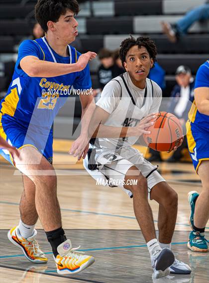 Thumbnail 3 in Cottonwood Classical Prep vs. Aztec ( Al Armendariz Tournament at Capital ) photogallery.