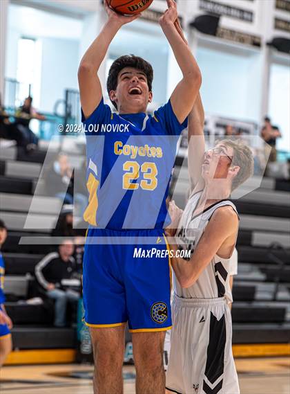 Thumbnail 1 in Cottonwood Classical Prep vs. Aztec ( Al Armendariz Tournament at Capital ) photogallery.