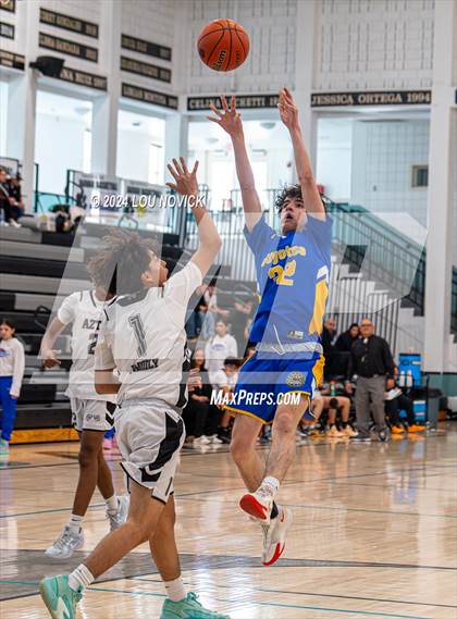 Thumbnail 2 in Cottonwood Classical Prep vs. Aztec ( Al Armendariz Tournament at Capital ) photogallery.