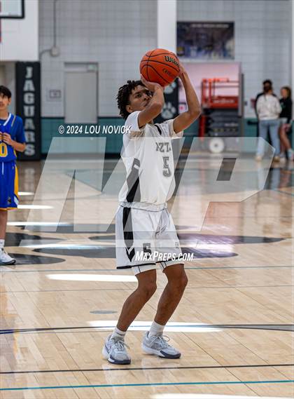 Thumbnail 3 in Cottonwood Classical Prep vs. Aztec ( Al Armendariz Tournament at Capital ) photogallery.