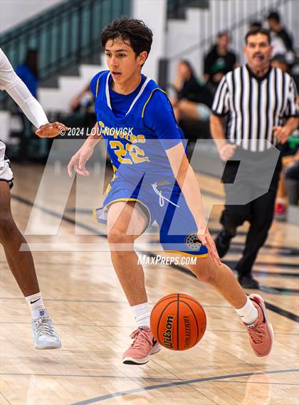 Thumbnail 2 in Cottonwood Classical Prep vs. Aztec ( Al Armendariz Tournament at Capital ) photogallery.