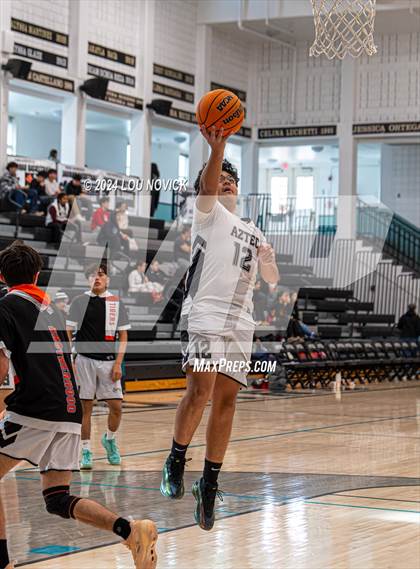 Thumbnail 2 in Cottonwood Classical Prep vs. Aztec ( Al Armendariz Tournament at Capital ) photogallery.