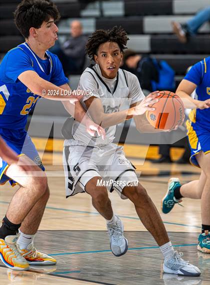 Thumbnail 2 in Cottonwood Classical Prep vs. Aztec ( Al Armendariz Tournament at Capital ) photogallery.